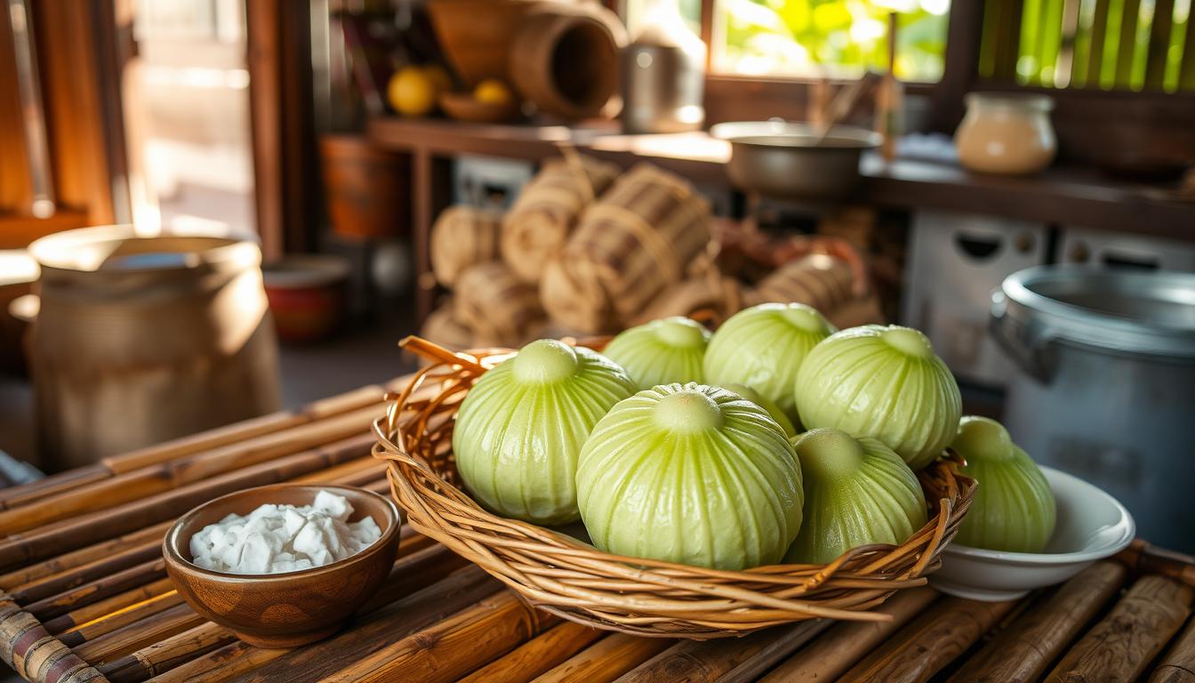putu bambu